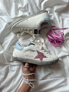 GOLDEN GOOSE PINK BABY BLUE