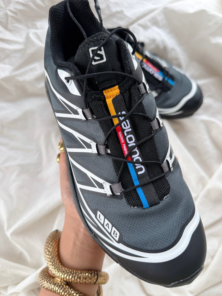 XT-6 SALOMÓN BLACK PLOMO 🩶🔥