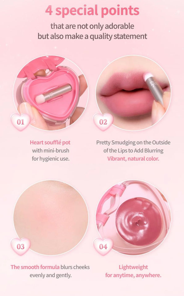 Dasique Souffle Color Pot #18 Tono Rose Only