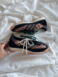 ADIDAS SL 72 OG Leopard Print GREEN BLACK 🖤