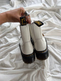 NEW Botas Dr. Martens Jadon White Talla 37 Col