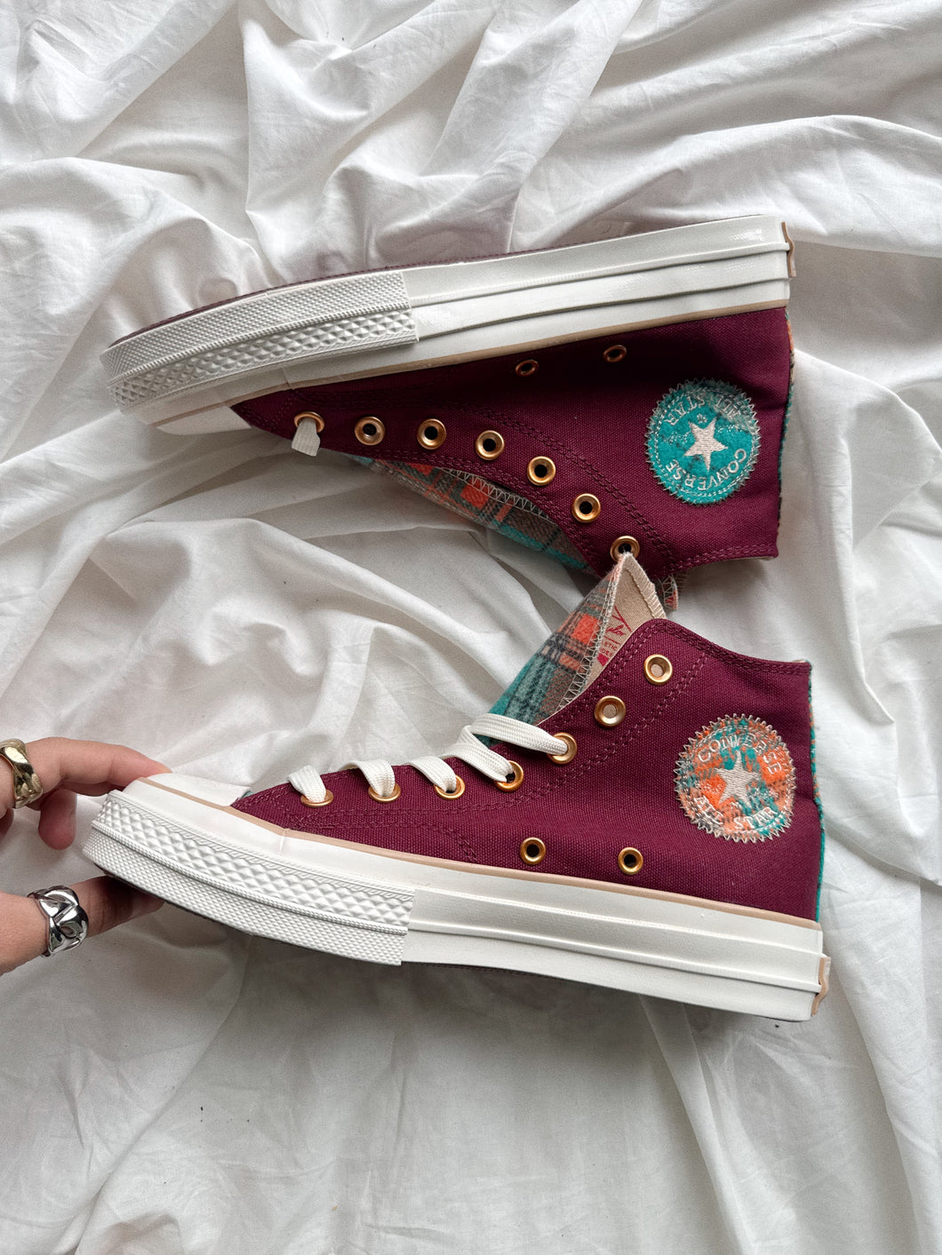 Chuck Taylor All Star CANVAS Y PLAID 🧸