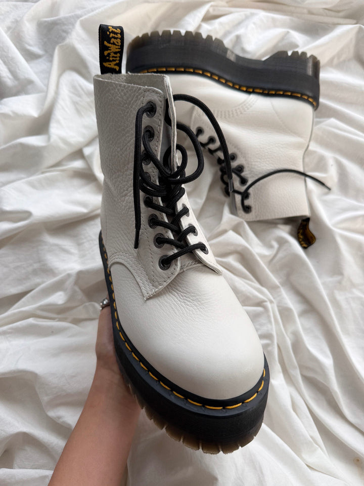 Botas Dr. Martens 1460 Pascal Max Talla 38 col White USED