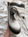Botas Dr. Martens 1460 Pascal Max Talla 38 col White USED