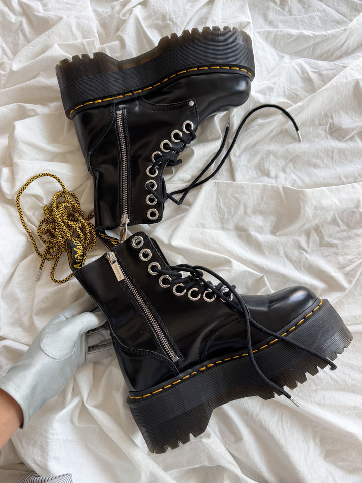 Botas Dr. Martens Jadon Max BLACK Talla 37 col
