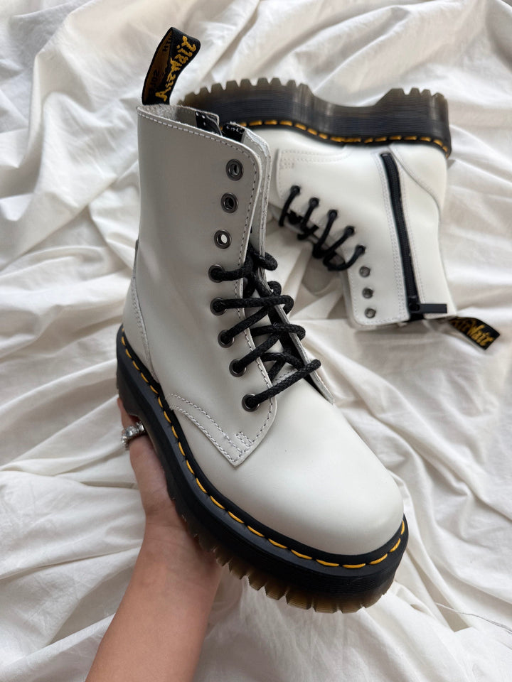 Botas Dr. Martens Jadon White Talla 36 Col