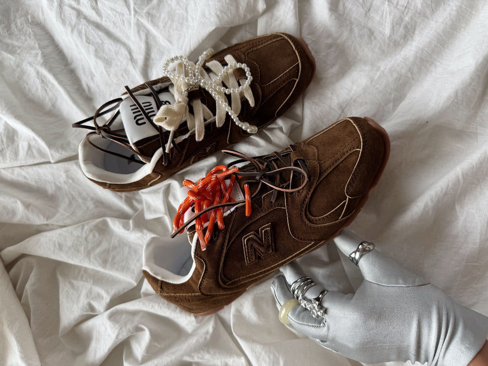 NEW BALANCE X MIU MIU BROWN 🧸🦦🥮