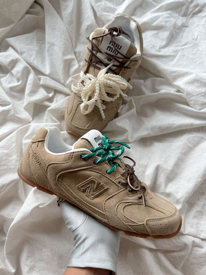 NEW BALANCE X MIU MIU BEIGE 🧸✨🤍✨