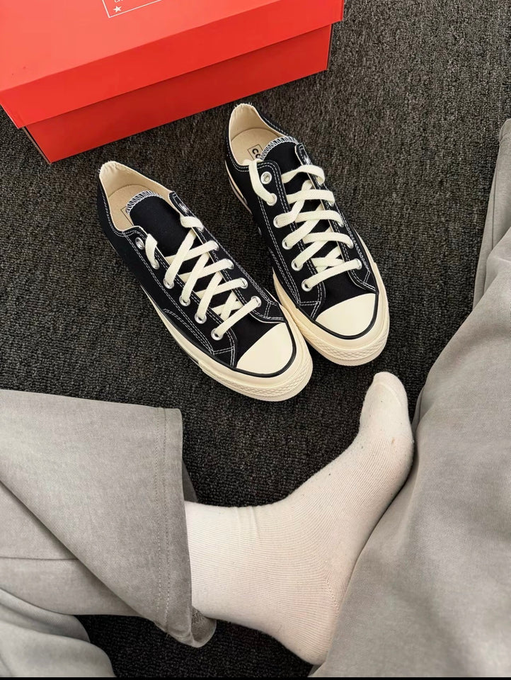 Converse Chuck 70 BLACK BLACK LOW 100 % originales