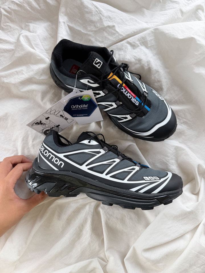 XT-6 SALOMÓN BLACK PLOMO 🩶🔥