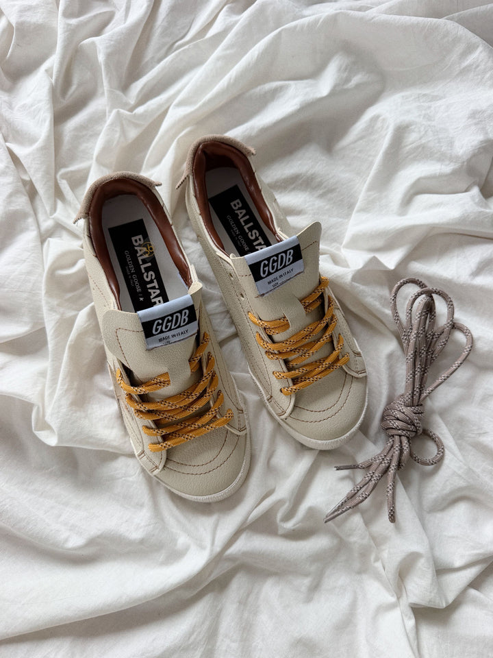 Tenis GG True Star BEIGE Dorado Yellow