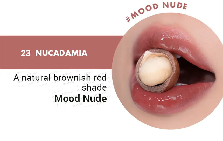 rom&nd Juicy Lasting Tint – Bare Juicy Series Tono 23 Nude Macadamia