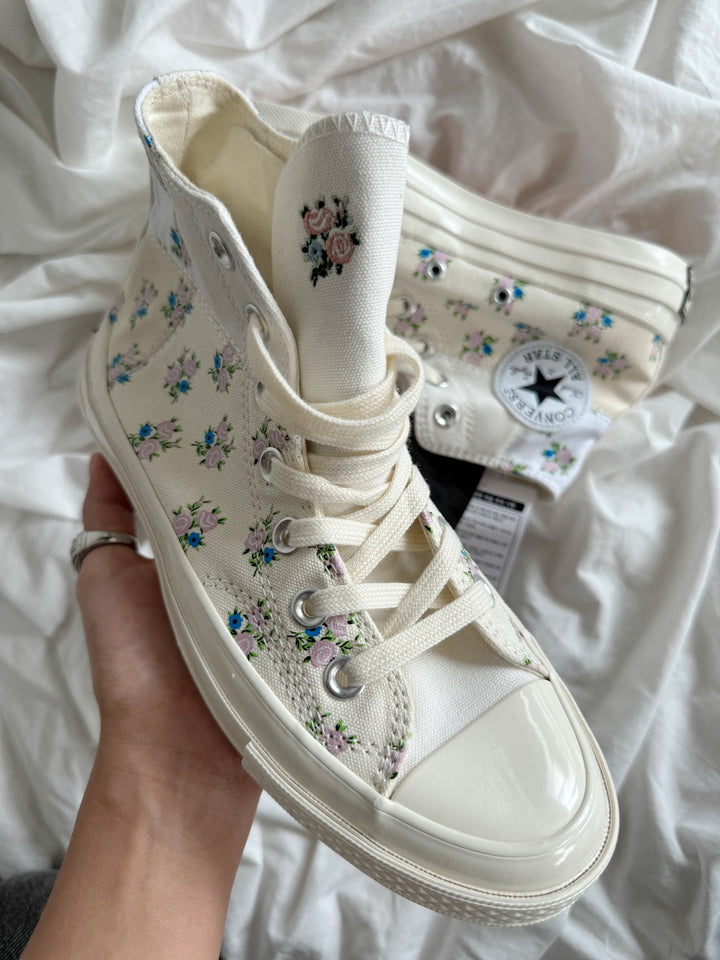 Converse Chuck 70 High Top con estampado floral de retazos 🤍
