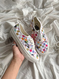 Vans Authentic shoes with a multicolored checkered pattern