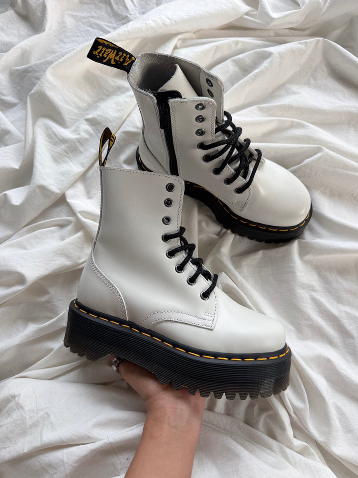 Botas Dr. Martens Jadon White Talla 36 Col