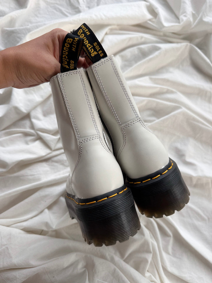 Botas Dr. Martens Jadon White Talla 36 Col
