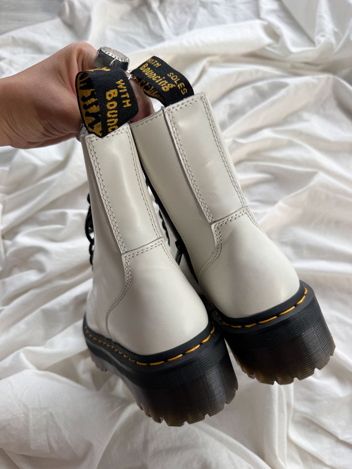Botas Dr. Martens Jadon White Talla 39 Col
