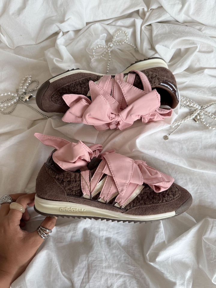 Adidas SL 72 OG x Caroline Hu Brown Wonder Mauve 🎀 PINK