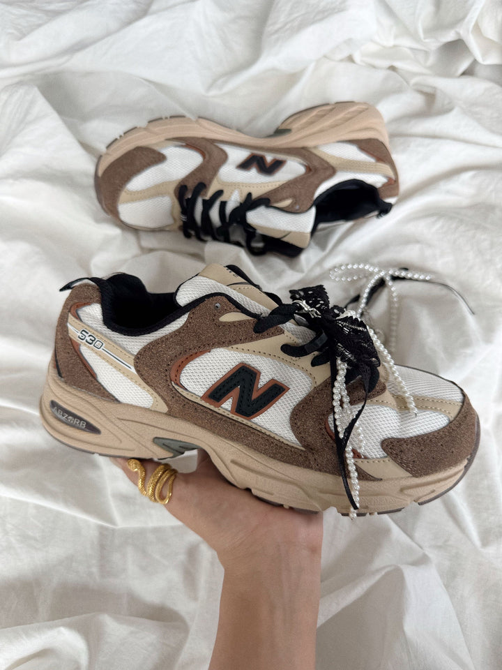 New Balance 530 VINTAGE BROWN TAN 🧸🤍✨