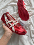 BALLET ONITSUKA TIGER RED METALIC