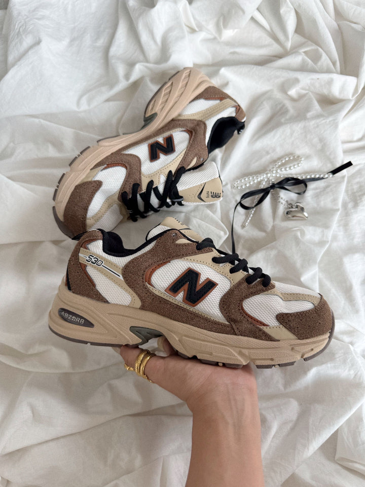 New Balance 530 VINTAGE BROWN TAN 🧸🤍✨