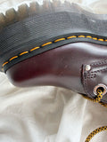 NEW Botas Dr. Martens Jadon Max Bourgogne Talla 37 col