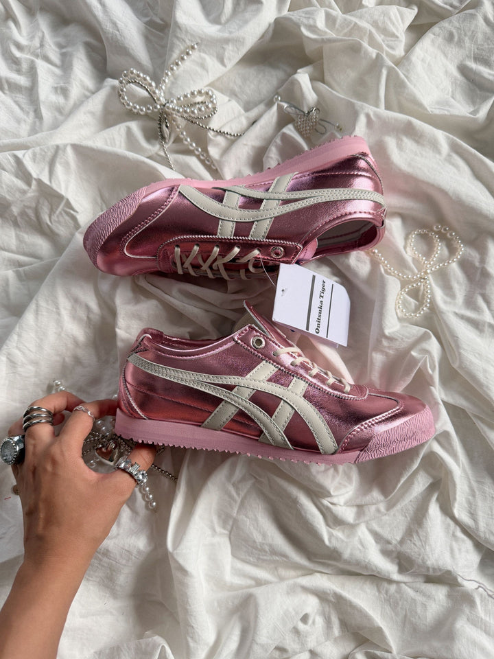 Onitsuka Tiger tenis Mexico 66 SD Metallic Series - Crystal Pink/Cream