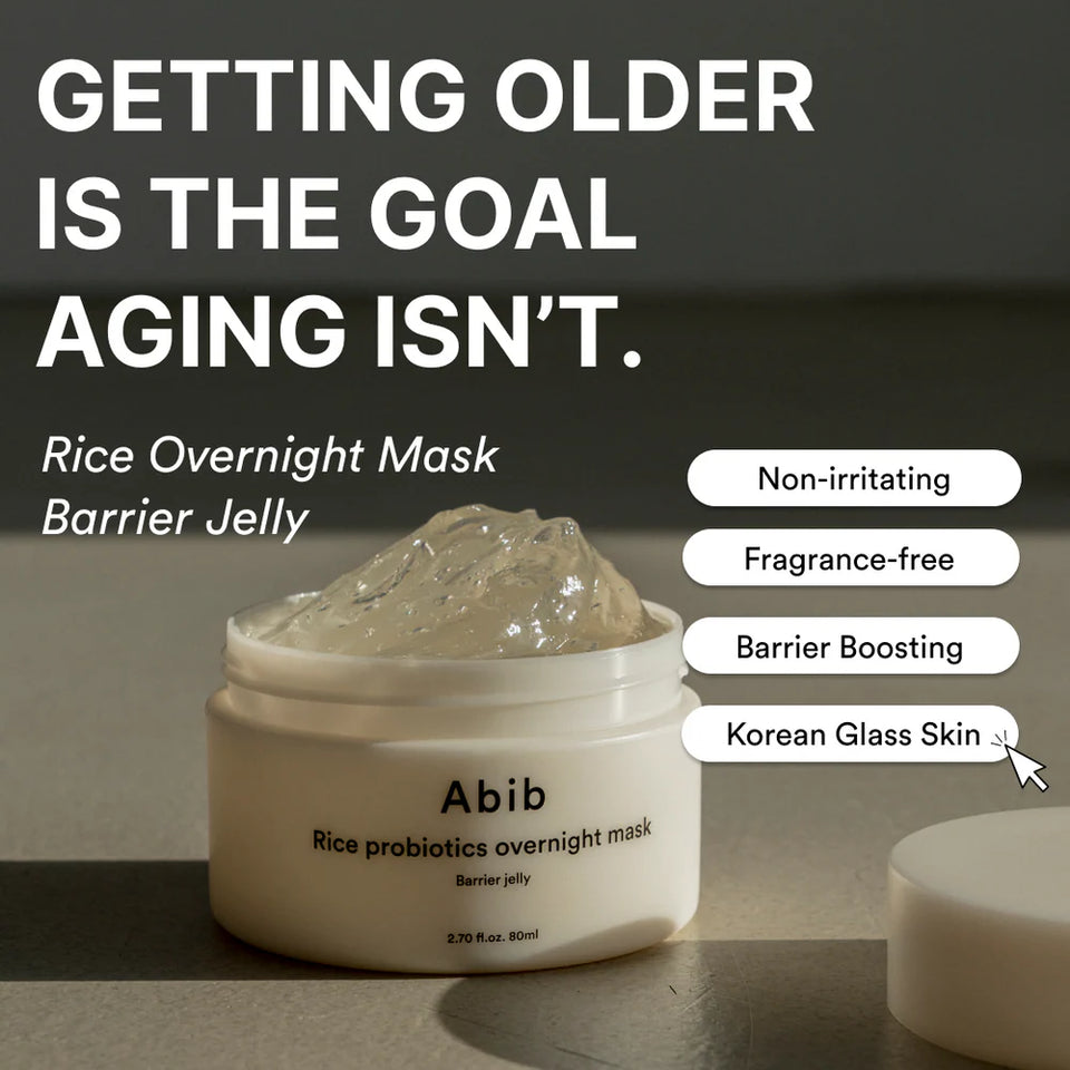 Abib Rice Probiotics Overnight Mask Barrier Jelly