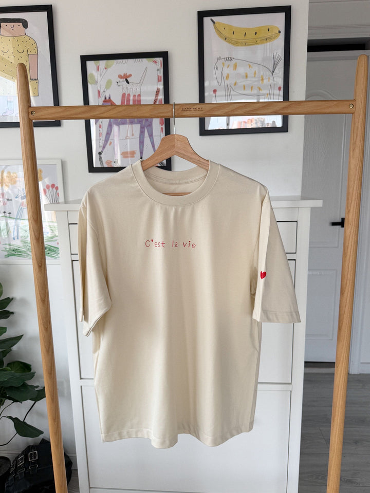 C’est La Vie Oversized T-Shirt