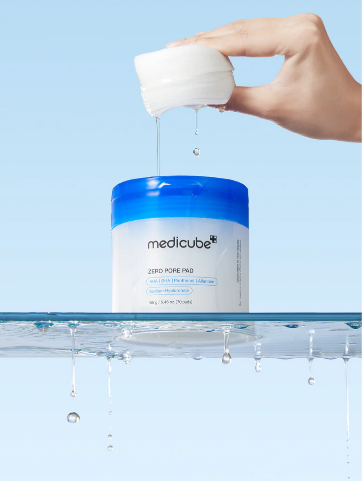 Medicube Zero Pore Pad 2.0 | Pads Exfoliantes para Poros y Textura | 70 Pads