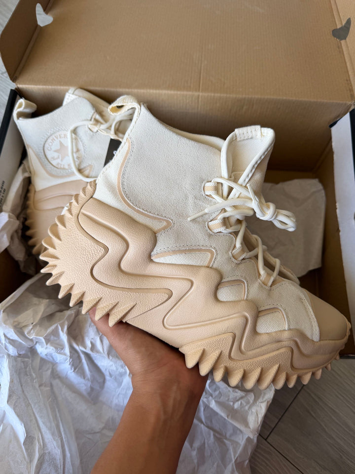 Tenis High BEIGE CARAMEL