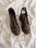 Dr. Martens Sinclair Flower Dark Brown Grizzly 39 Col