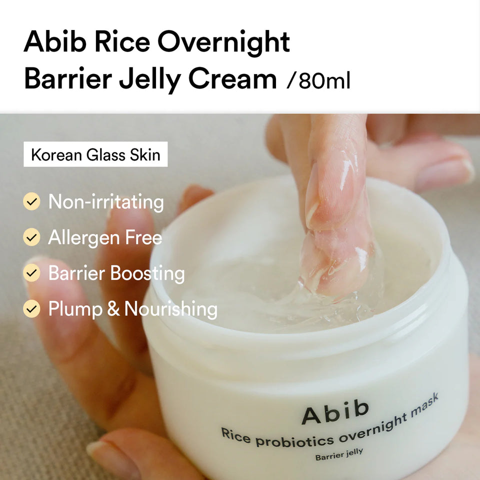 Abib Rice Probiotics Overnight Mask Barrier Jelly