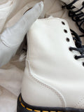 Botas Dr. Martens Jadon White Talla 37 Col USED detalles