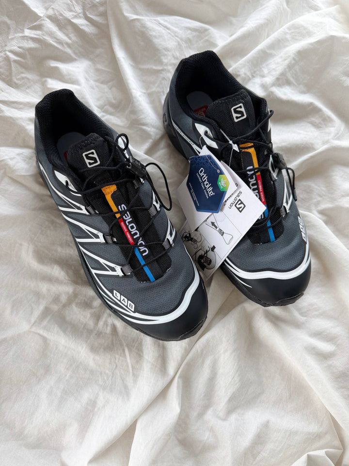 XT-6 SALOMÓN BLACK PLOMO 🩶🔥