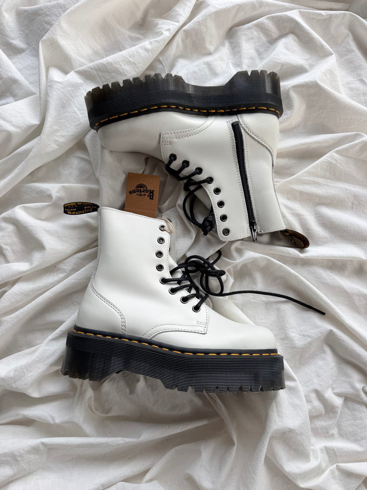 NEW Botas Dr. Martens Jadon White Talla 37 Col