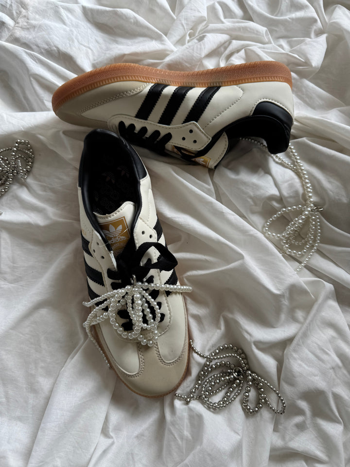 Adidas  SAMBA BLACK 🤍🖤 BEIGE