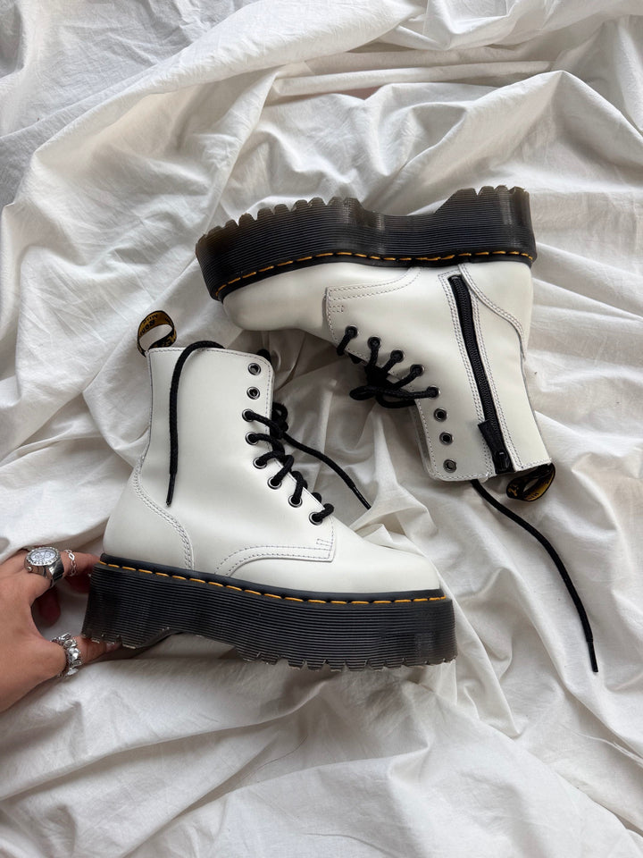 Botas Dr. Martens Jadon White Talla 36 Col Uk 3