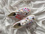 Vans Authentic shoes with a multicolored checkered pattern