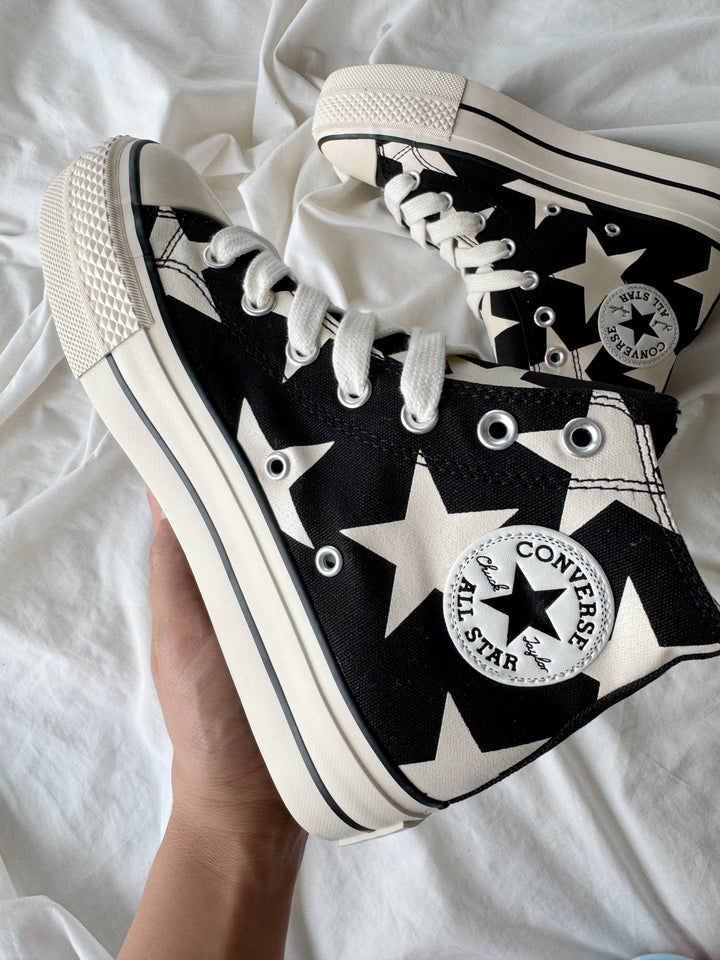 Chuck Taylor All Star Lift Platform STAR ⭐️🌟🌟🌟🌟⭐️ 🐻
