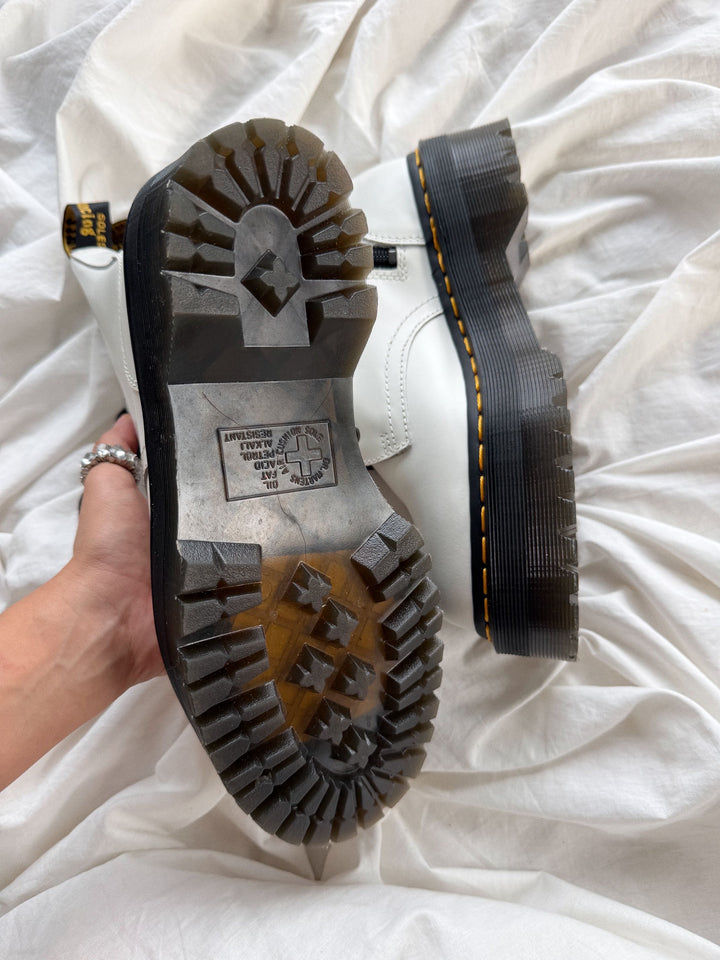 Botas Dr. Martens Jadon White Talla 36 Col