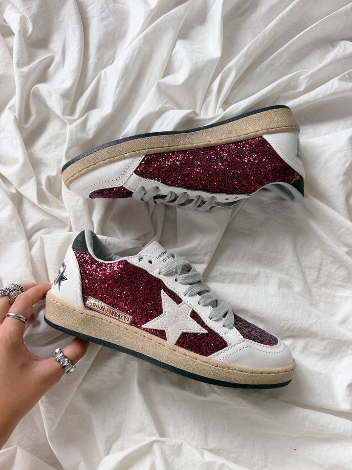 Tenis GG Ball Star Glitter Red