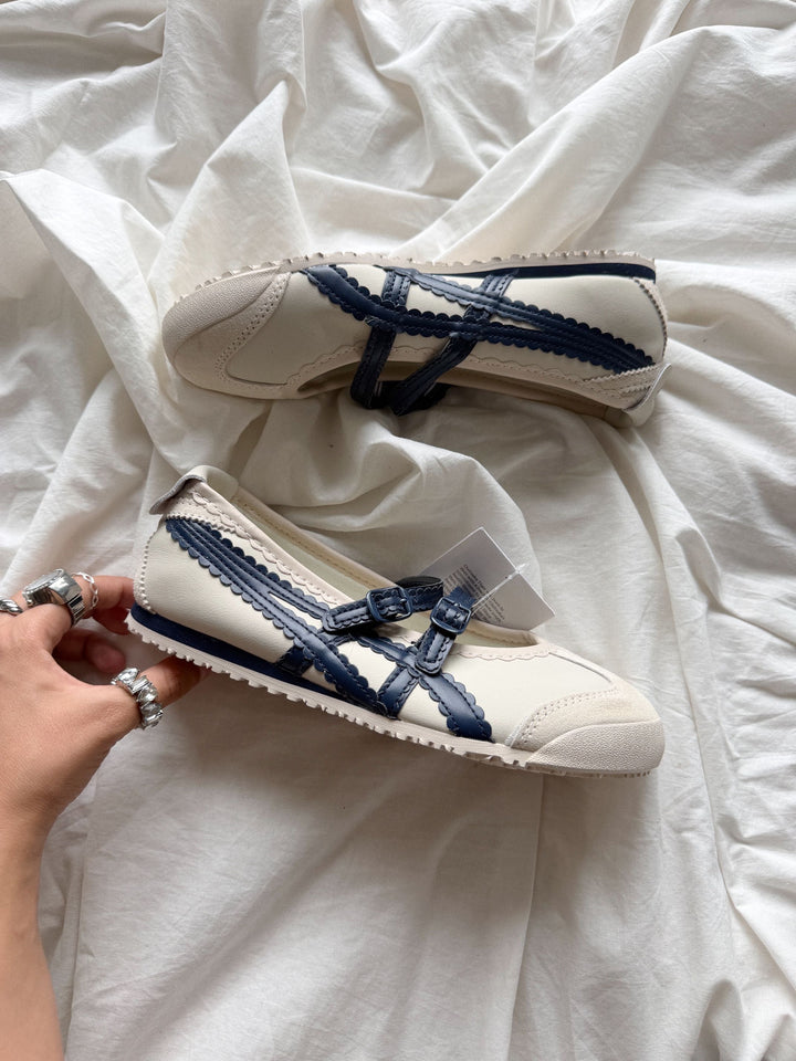 BALLET ONITSUKA TIGER WHITE BLUE