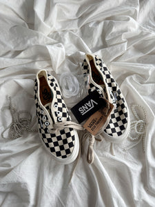 Vans Classic Slip-On Checkerboard VINTAGE 2 pares de cordones