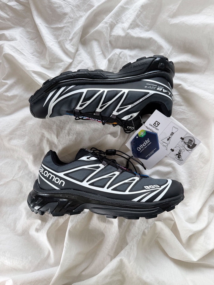 XT-6 SALOMÓN BLACK PLOMO 🩶🔥