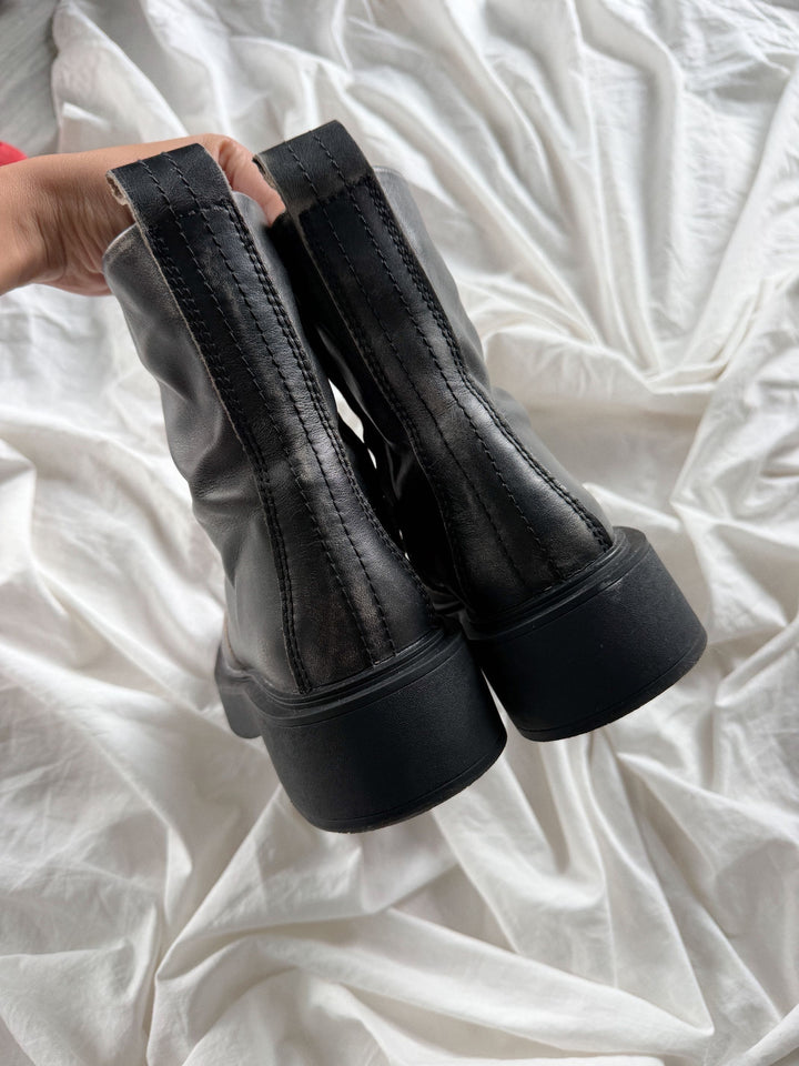 Botas Leather Zara talla 38