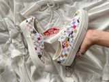 Vans Authentic shoes with a multicolored checkered pattern