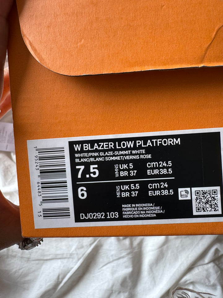 BLAZER LOW PLATAFORM 100 % ORIGINALES WOMAN
