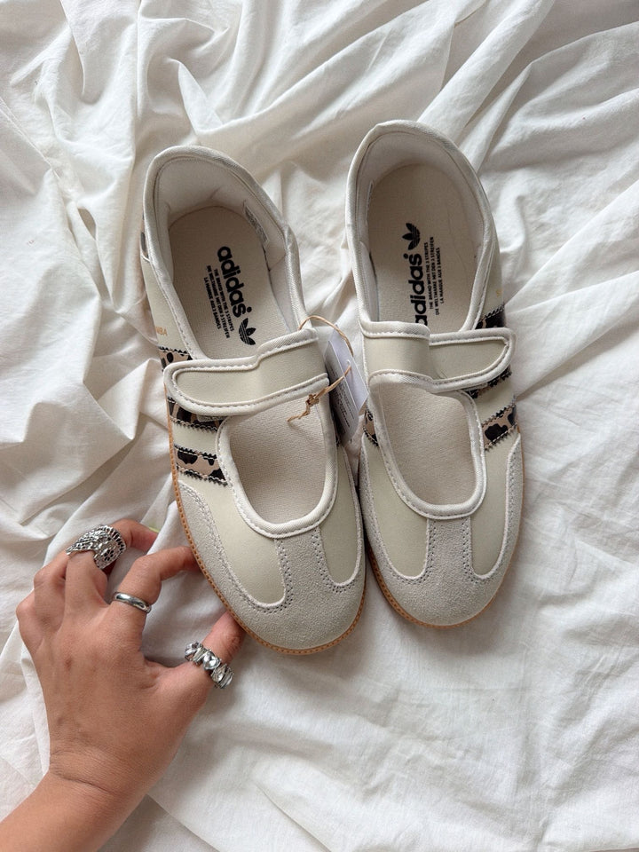 Tenis M Jane Print Beige