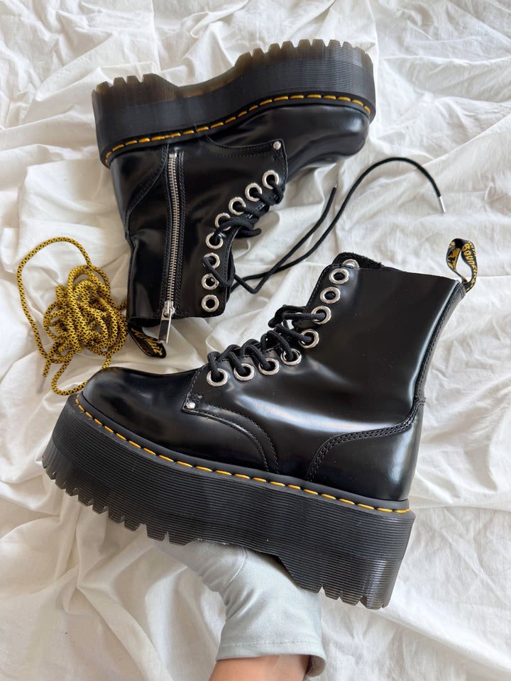 Botas Dr. Martens Jadon Max BLACK Talla 37 col